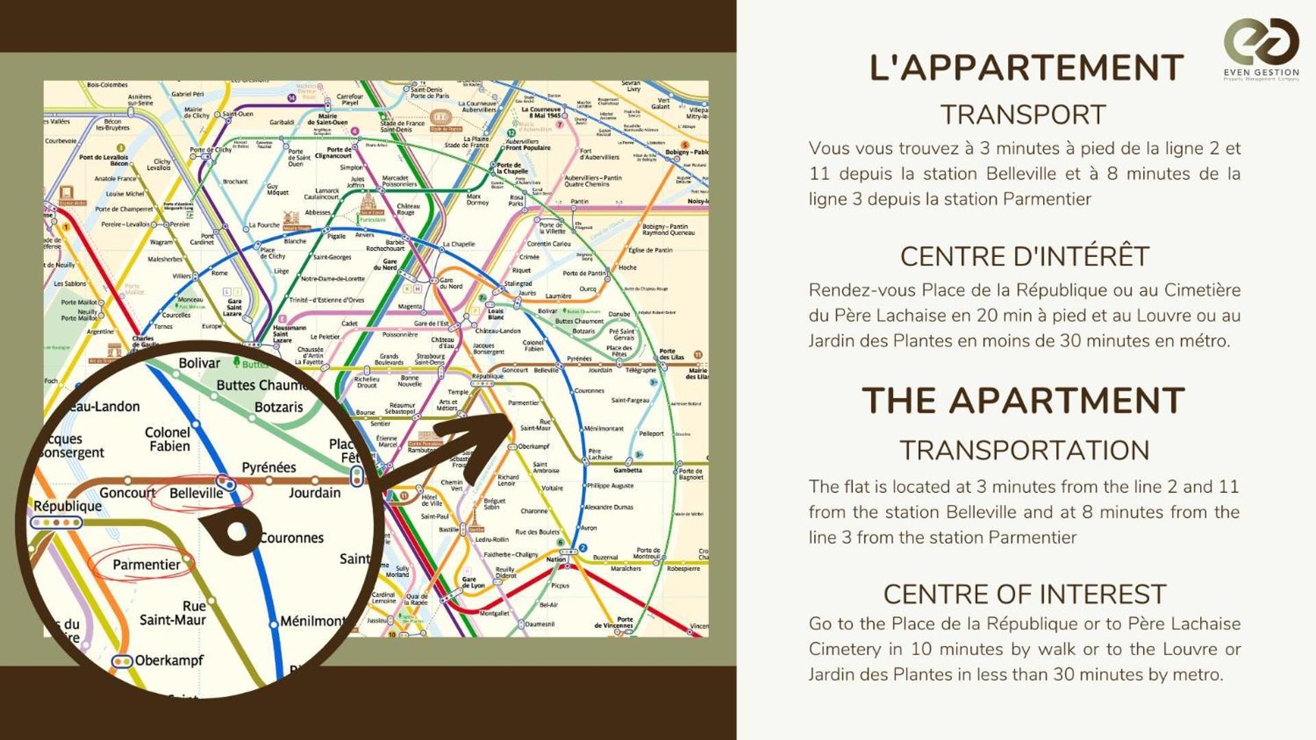 21.Appart 4Pers #Oberkampf#Belleville# Paris Luaran gambar
